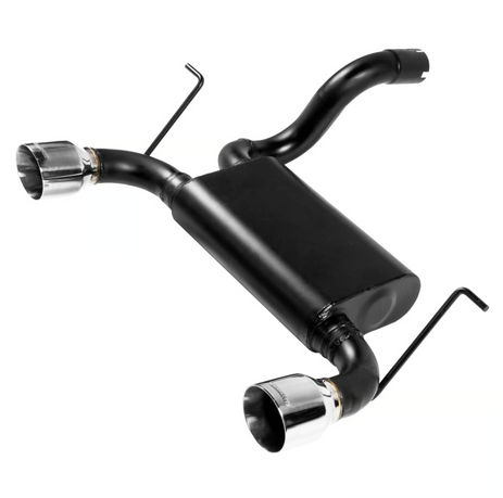Flowmaster Force II Axle-Back Exhaust System Fits 2018-2026 Jeep Wrangler JL 2 Door and 4 Door with 3.6L and 2.0L turbo engine. - Moderate sound - 817841