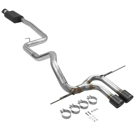 Flowmaster Outlaw Cat-back Exhaust System 2013-2018 Ford Focus ST with the 2.0L turbocharged engine. - Aggressive sound - 817795