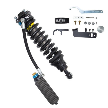 Bilstein 2022+ Toyota Tundra 4WD B8 8112 Black Hawk 3-Way Adj. Front Right Coilover - 1-2.25in Lift - bil41-332238