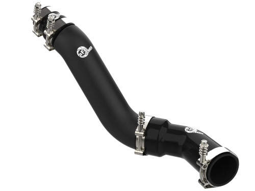 aFe BladeRunner 3 IN Aluminum Hot Charge Pipe Black for RAM 1500 EcoDiesel 16-19 V6-3.0L (td) afe46-20498-B