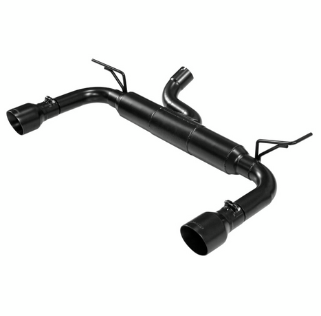 Flowmaster Outlaw Axle-back Exhaust System 2007-2011 Jeep Wrangler 2 Door and 4 Door with 3.8L Engine. - Aggressive to moderate sound - 817755