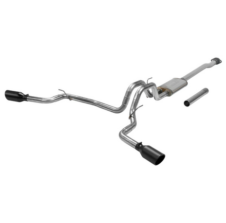 Flowmaster Flow FX Cat-back Exhaust System Fits 2015-2020 Ford F-150 with 2.7L/3.3L/3.5L Ecoboost, 3.5L TiVCT or 5.0L engine. - Aggressive to moderate sound - 717871