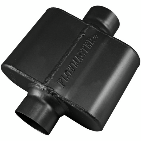 Flowmaster 10 Series Delta Force Race Muffler 10 Series Race Muffler - 2.50 Center In / 2.50 Center Out - Low Profile - Aggressive Sound - 325108