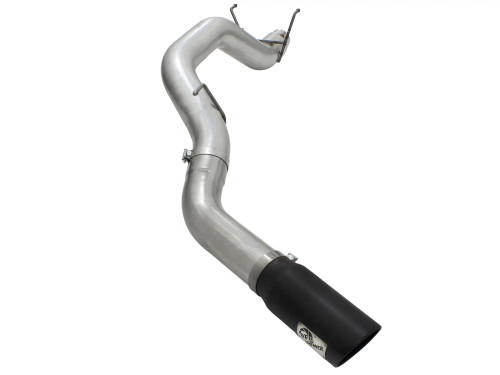aFe Large Bore-HD 5 IN 409 Stainless Steel DPF-Back Exhaust System for  RAM Diesel Trucks 13-18 L6-6.7L (td)  afe49-42039-B