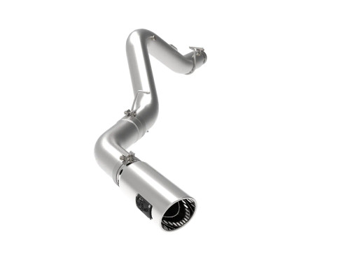 aFe Large Bore-HD 5 IN 409 Stainless Steel DPF-Back Exhaust System for GM Diesel Trucks 20-23 V8-6.6L (td) L5P afe49-44125-P