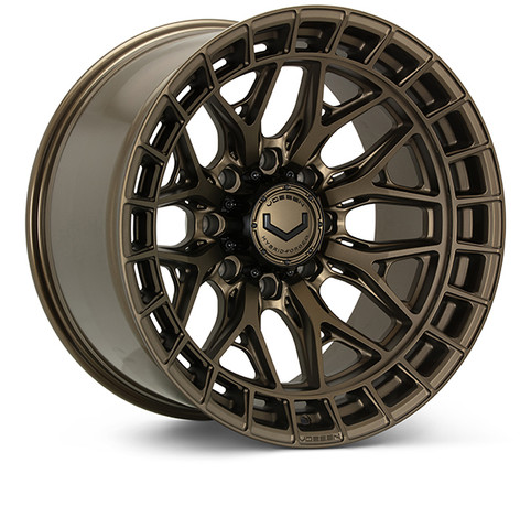 Vossen HFX-1 Wheel 24x10 6x139.7 25mm Deep Satin Bronze Wheel  vosHFX1-4G001