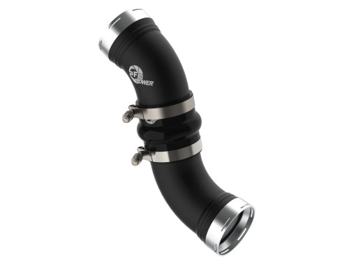 aFe BladeRunner 3-1/2 IN Aluminum Cold Charge Pipe for GM Diesel Trucks 06-10 V8-6.6L (td) LBZ/LMM afe46-20059-B