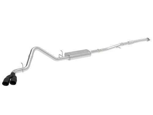 aFe Vulcan Series 3 IN 304 Stainless Steel Cat-Back Exhaust System for  GM Silverado/Sierra 1500 19-25 L4-2.7L (t) afe49-34109-B