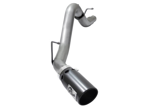 aFe Large Bore-HD 3-1/2 IN 409 Stainless Steel DPF-Back Exhaust System w/ Black Tip for GM Colorado/Canyon 16-22 L4-2.8L (td) LWN afe49-44064-B