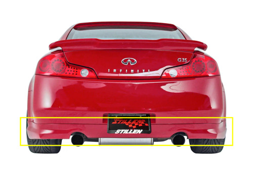 STILLEN 2003-2007 Infiniti G35 Coupe Rear Valance - 103618
