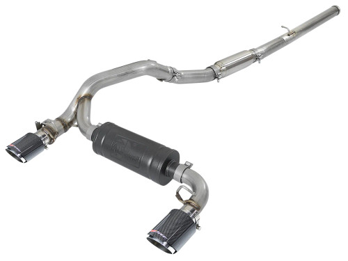 aFe Takeda 3 IN 304 Stainless Steel Cat-Back Exhaust System for Ford Focus RS 16-18 L4-2.3L (t) afe49-33103-C