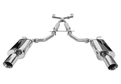 STILLEN 2009-2013 Infiniti G37 Sedan, 2015 Q40 Stainless Steel Cat-Back Exhaust System - 504377
