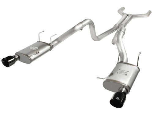 aFe MACH Force-Xp 3 IN 409 Stainless Steel Cat-Back Exhaust System for Ford Mustang GT 11-14 V8-5.0L  afe49-43049-B