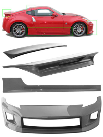 STILLEN 2009-2020 Nissan 370Z [Z34] 6-Piece Body Kit - KB11120KT2