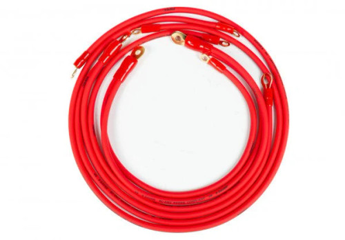 STILLEN 2007-2012 Nissan Altima Grounding Kit - Red Wires - 606331R