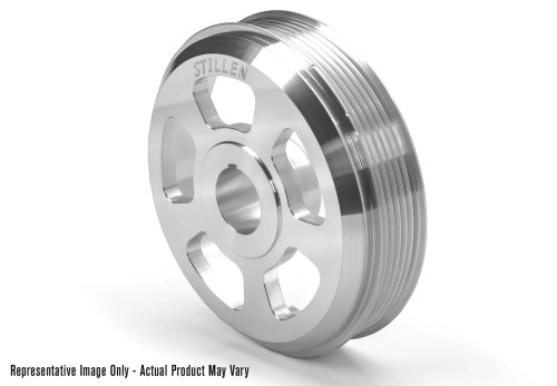 STILLEN Nissan 370Z/350Z / Infiniti FX35, G35, G37, Q40, Q50, Q60 Standard Performance Lightweight Crank Pulley - 400338
