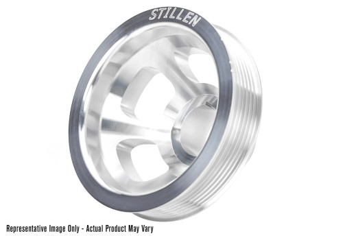 STILLEN Nissan 370Z [Z34] / Infiniti FX35, G35, G37, Q40, Q50, Q60 Underdrive Performance Lightweight Crank Pulley - 400370