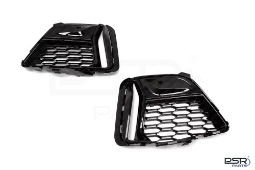 PSR Parts Gloss Black M340I / M340D Style Side Bumper Fog Light Delete Grille (2019+, G20 G21) Only Pre-LCI PSR-FOGDEL-G2X-M340