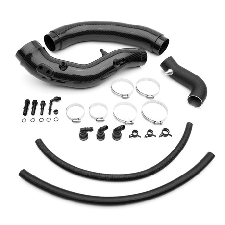 COBB Redline Carbon Fiber Turbo Inlets for Ford F-150/Raptor (Gen3) 2021-2025 - cobb7F4360