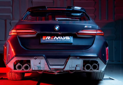 REMUS  Axle-back Sport Exhaust BMW M5 G90 Sedan / G99 Touring, stainless steel, with integrated valves  rms082025 0500LR