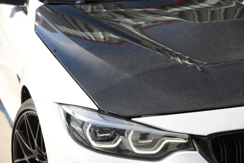 EzCarbon F8X GTS Style Carbon Fiber Hood