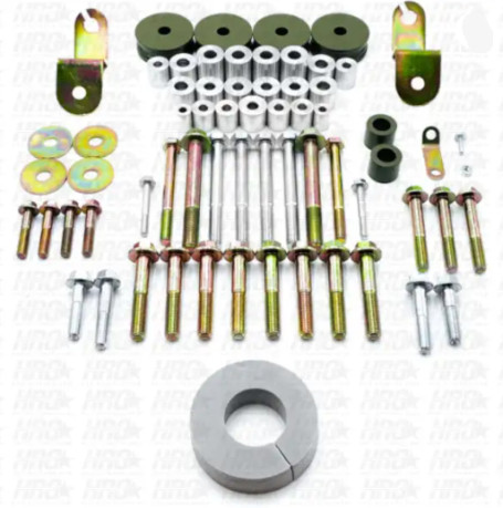 Flatout Suspension HRG Subframe Spacers for Ford