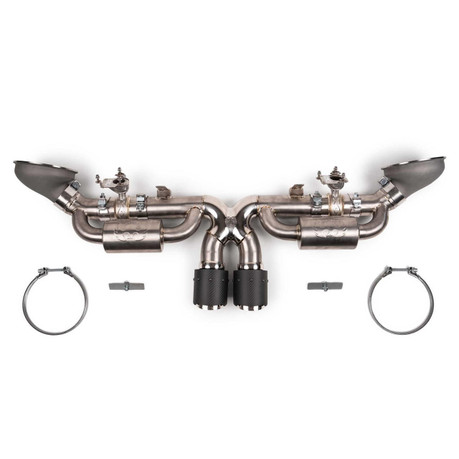 Fabspeed Porsche 992 GT3 / GT3 RS Titanium Valved Cat-Back Exhaust System (2022+)