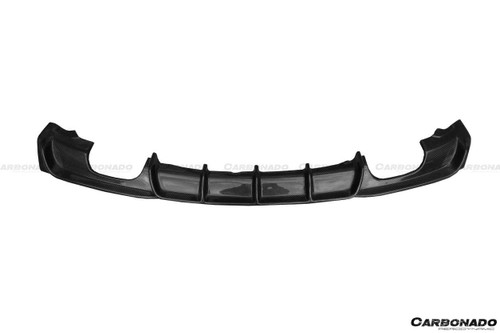 Carbonado 2013-2019 BMW 3 Series F30 F35 MP Style Carbon Fiber Qual Exhaust Rear Lip (For M-Tech Only)
