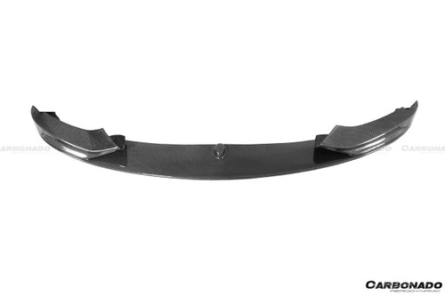 Carbonado 2013-2020 BMW 4 Series F32 F33 MP Style Carbon Fiber Front Lip (For M-Tech Only )