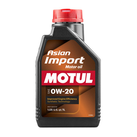 Motul Asian Import Motor Oil 0w-20 12x1L mot113687