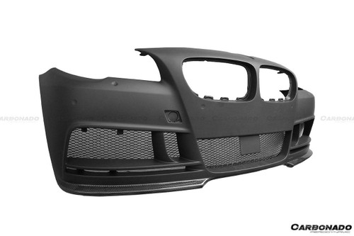 Carbonado 2011-2016 BMW F10 F18 5 Series HM Style Front Bumper