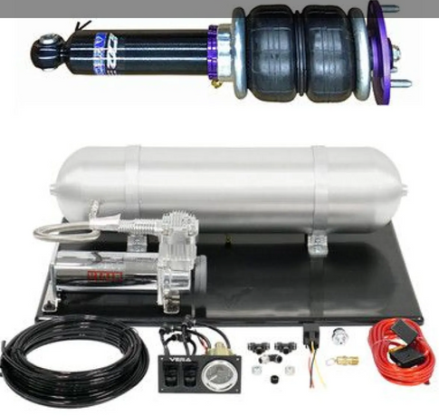 D2 Racing Air Struts w/ VERA Basic Management 97-13 Corvette C5/C6 D2 Racing AR-CH-04-ARB