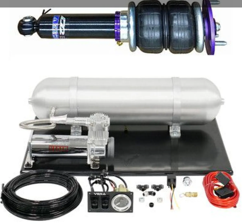 Air Struts w/ VERA Basic Management 22-Present Nissan Z RZ34 D2 Racing  D-NI-72-ARB