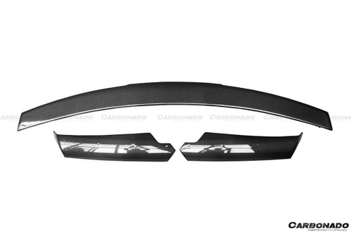 Carbonado 2013-2019 Corvette C7 Z51 Z06 Grandsport Carbon Fiber Trunk Spoiler