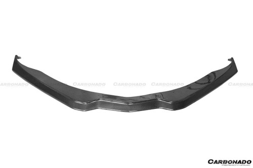 Carbonado 2013-2019 Corvette C7 Z51 Z06 Grandsport STAGE3 Style Carbon Fiber Front Lip with Caps
