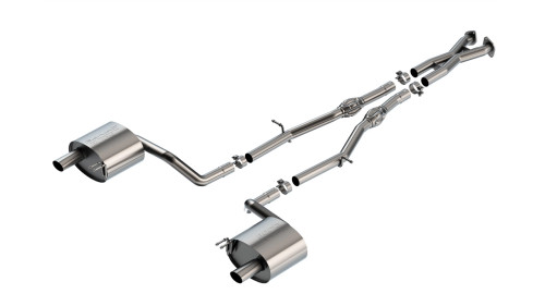 Borla 2019-2021 Genesis G70 Cat-Back Exhaust System S-Type  bor141018
