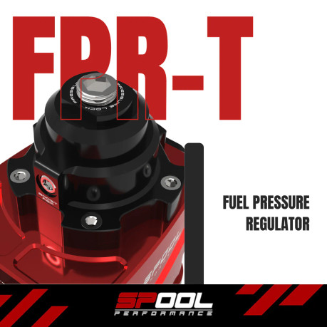 Spool Performance FPR-T Compact Billet Fuel Pressure Regulator SP-UNV-FPR