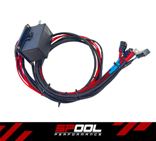 Spool Performance Quad-Fuel Pump Activation Harness + Relay Box SP-UNV-QFRH