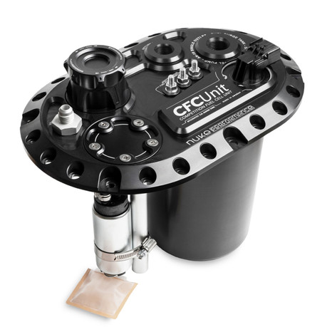 Nuke Performance CFC Unit for brushless fuel pumps - Competition Fuel Cell Unit, with integrated fuel surge tank  150-05-204