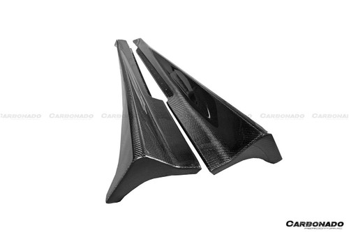 Carbonado 2010-2015 Chevrolet Camaro OEM Style Carbon Fiber Side Skirts - CF1267OE
