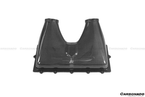 Carbonado 2010-2015 Ferrari 458 Coupe Spider OE Style DRY Carbon Fiber Airbox