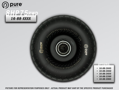 Pure Drivetrain PDS Billet Race Torque Converter  pds16-88-2065