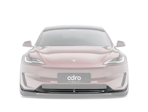 ADRO USA Carbon Fiber Front Lip Tesla Model 3 Highland Performance 2024+ A15A12-1201