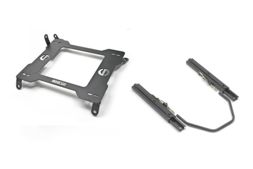 AMS Performance R35 GT-R Racing Seat Bracket w/ Sparco Sliders and Base amsALP.07.11.0001-4