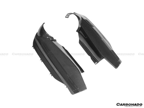 Carbonado 2015-2020 Ferrari 488 GTB | Spider Autoclave Carbon Fiber Engine Cover Replacement
