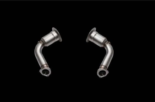 IPE Non-OPF Catted Downpipe | PASM Porsche E3 Cayenne | Cayenne Coupe 3.0T 2018-2025 0PCAE3-A0NN0-3-PASM