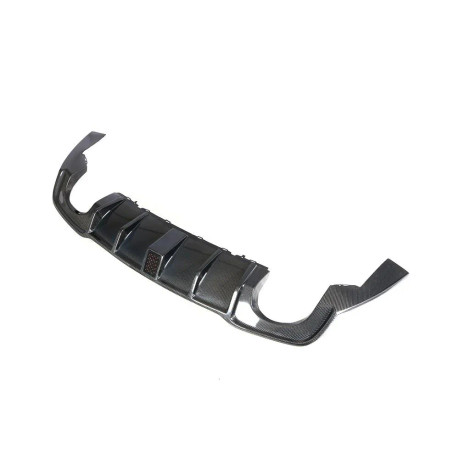 StradaWerks  Carbon Fiber Rear Diffuser W/ Brake Light - Audi RS3 8V