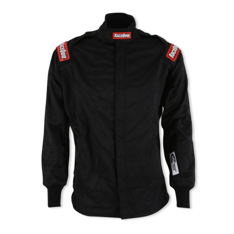 RaceQuip Nomex Multi Layer Fire Suit Jacket - Black - XL 91619069RQP