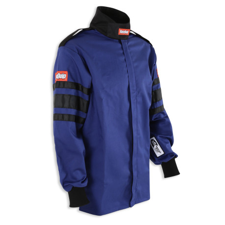RaceQuip Single Layer Fire Suit Jacket - Blue - XL 111026RQP