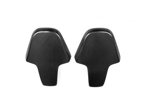 StradaWerks  Dry Carbon Fiber Seat Back Covers - F91/F92/F93 M8